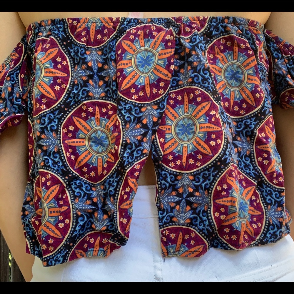 Pacsun off the shoulder crop top - Picture 2 of 4
